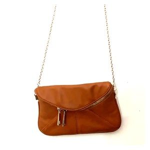 Small Crossbody Bag with Gold Chain